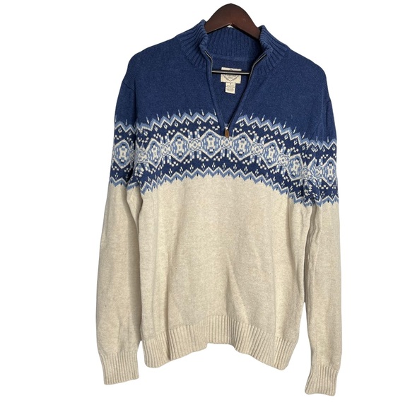 Half Zip Pullover Sweater 